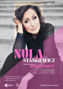 Nula Stankiewicz: „Idź swoją drogą” | koncert piosenek Jonasza Kofty