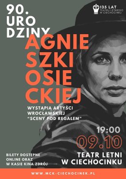 90. Urodziny Agnieszki Osieckiej