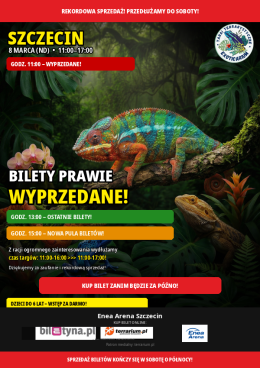 Szczecin - Targi Terrarystyczne Exoticarium + Wystawa Pająków