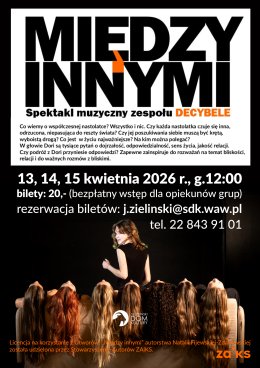 Między innymi - spektakl zespołu wokalnego DECYBELE