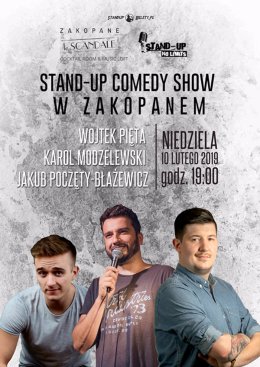 Stand-up: Pięta, Modzelewski, Poczęty-Błażewicz