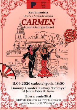 "Carmen" - retransmisja opery G. Bizeta