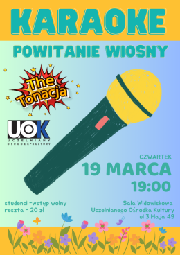 Karaoke: Powitanie wiosny