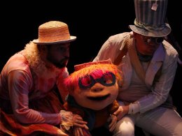 spektakl dla dzieci "Mały wiatr" - Theater des Lachens z Niemiec