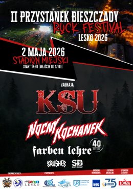 II Przystanek Bieszczady Rock Festiwal Lesko 2026