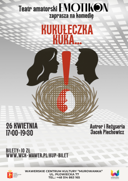 Kukułeczka Kuka - spektakl Teatru Emotikon w Murowance
