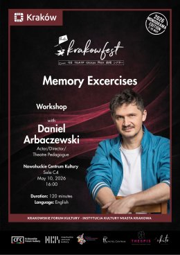 Trening pamięci - warsztaty z Danielem Arbaczewskim / Memory Exercises – Workshop with Daniel Arbaczewski