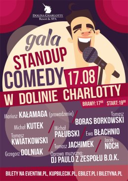 Gala Stand-up Comedy w Dolinie Charlotty