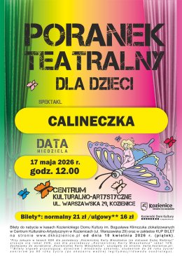 Calineczka - poranek teatralny