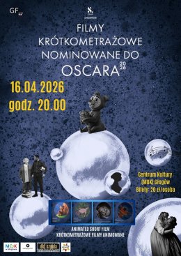 DKF SZPULA KRÓTKOMETRAŻOWE FILMY NOMINOWANE DO OSCARA 2026 - ANIMACJE
