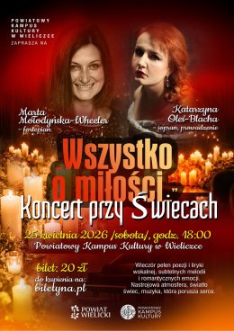 "Wszystko o miłości..." - koncert przy świecach
