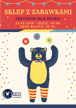 Teatrzyk dla dzieci - "Sklep z zabawkami"