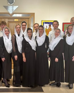 Koncert Chóru Koncertowego Parafii Prawosławnej pw. Zaśnięcia Najświętszej Marii Panny w Krakowie