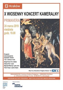 X Wiosenny Koncert Kameralny Primavera