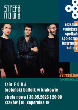 Trio Forj – bretoński balfolk w Krakowie