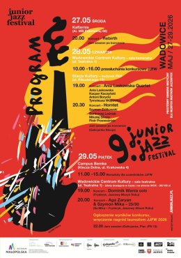 JUNIOR JAZZ FESTIWAL: Dominik Wania Solo; Aga Zaryan; Szymon Mika