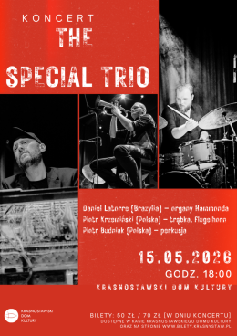 KONCERT - THE SPECIAL TRIO [LATTORE / KRZEMIŃSKI / BUDNIAK ]