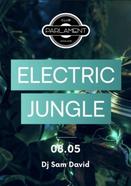 �⚡ Electric Jungle ⚡� | Friday 08.05 | Dj Sam David | do 24:00 wjazd FREE*