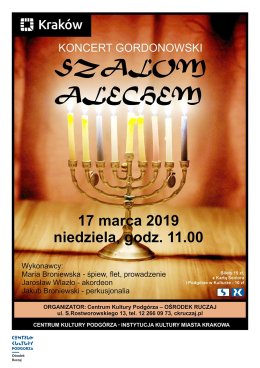 Szalom alechem - koncert gordonowski