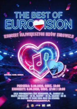 THE BEST OF EUROVISION - koncert największych przebojów Eurowizji w MDK w Działdowie