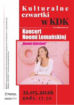 Koncert Noemi Lemańskiej „Noemi dzieciom”