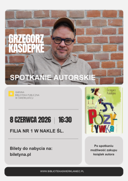 Spotkanie autorskie z Grzegorzem Kasdepke!