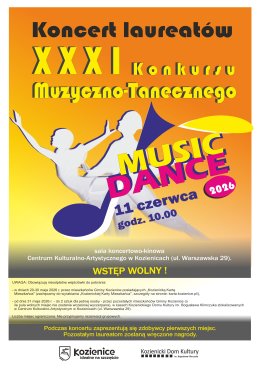 Koncert laureatów XXXI Konkursu Muzyczno-Tanecznego „Music-Dance”