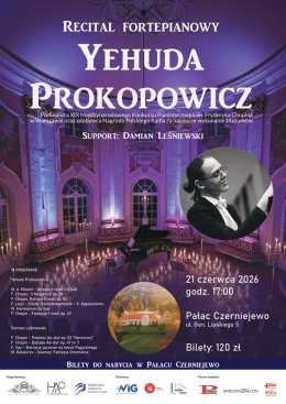 Recital fortepianowy Yehudy Prokopowicza
