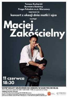 Maciej Zakościelny - koncert na dzień matki i dnia ojca