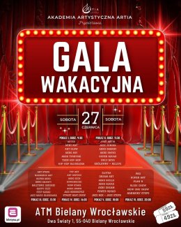 Artia Akademia Artystyczna - Gala Wakacyjna 2026 - Wrocław