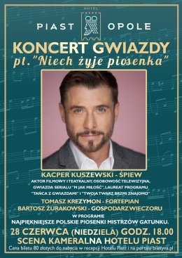 Gwiazdorski koncert pt. "Niech żyje piosenka"
