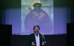 Spektakl teatru Drogi "Oto człowiek"