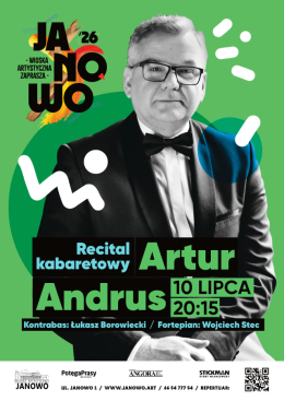 Artur Andrus - Recital Kabaretowy | WIECZÓR OTWARCIA