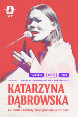 „13 randek DaNuty. Rinn piosenki o miłości” | koncert Katarzyny Dąbrowskiej