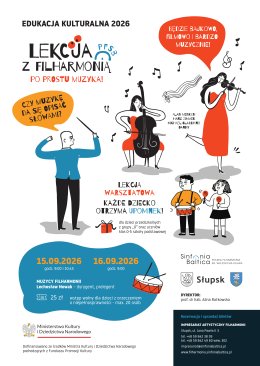 Lekcja z filharmonią - po prostu MUZYKA! ,,Po prostu MUZYKA''