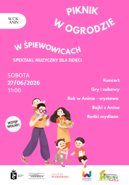 Piknik w ogrodzie