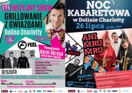 KARNET: Noc Kabaretowa + Grillowanie z gwiazdami