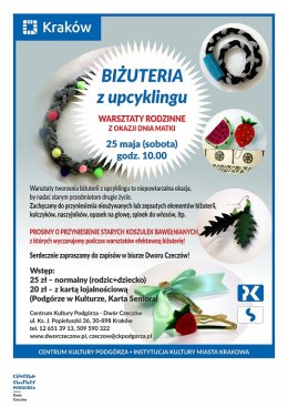 Warsztaty rodzinne - Biżuteria z upcyklingu