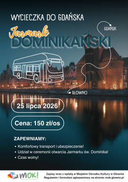 Wycieczka do Gdańska Jarmark Dominikański