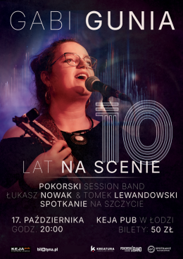 Gabi Gunia - 10 lat na scenie!