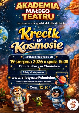 Spektakl Krecik w kosmosie
