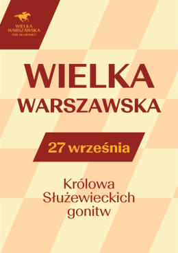 Wielka Warszawska - Wyścigi konne na Torze Służewiec 2026