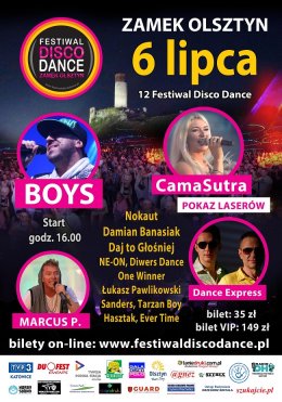 12 Festiwal Disco Dance Zamek Olsztyn