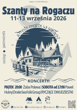 Szanty na Rogaczu - A moŻe moRZe w górach