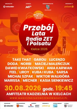 Przebój Lata Radia ZET i Polsatu Kielce 2026 - rejestracja TV POLSAT