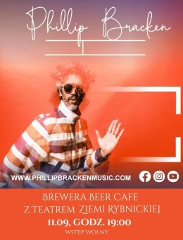 Koncert Phillipa Brackena w Brewera Beer and Cafe