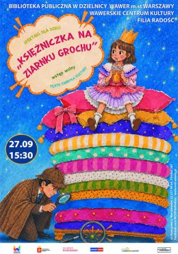 "Księżniczka na ziarnku grochu" Spektakl dla dzieci Spektakl dla dzieci