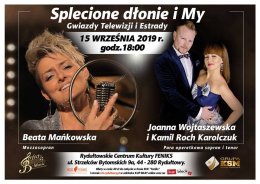 Splecione dłonie i My