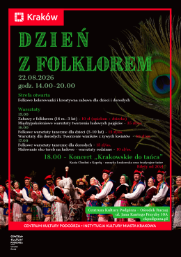 Dzień Folkloru: Koncert "Krakowskie z Kolberga"