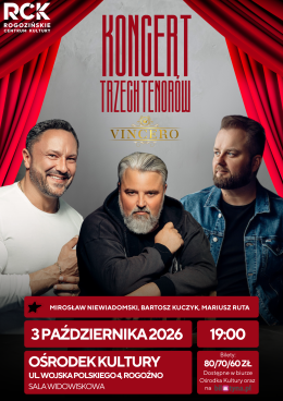 VINCERO – TRZECH TENORÓW